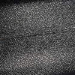 Pre Owned Coach Brown/Black Signature Coated Canvas Reversible City Tote