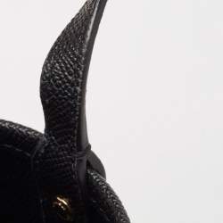 Pre Owned Coach Brown/Black Signature Coated Canvas Reversible City Tote