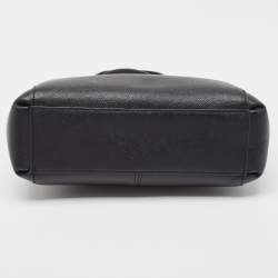 Pre Owned Coach Black Leather Minetta Satchel