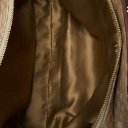 Coach Beige/Brown Coach Op Art Canvas and Leather Madison Phoebe Shoulder Bag