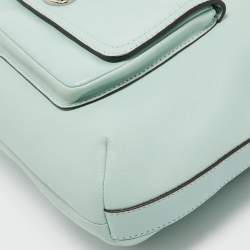 Pre Owned Coach Mint Green Leather Legacy Courtney Hobo