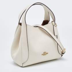 Coach Off White Leather Hadley Hobo