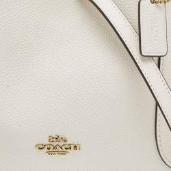 Coach Off White Leather Hadley Hobo