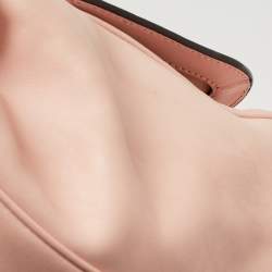 Pre Owned Coach Blush Pink Leather Legacy Romy Top Handle Bag 