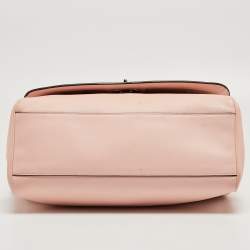 Pre Owned Coach Blush Pink Leather Legacy Romy Top Handle Bag 