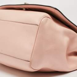 Pre Owned Coach Blush Pink Leather Legacy Romy Top Handle Bag 