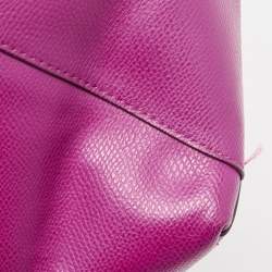 Pre Owned Coach Magenta Leather Ava Tote