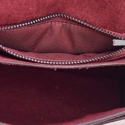 Pre Owned Coach Pink Leather Tabby Top Handle Bag