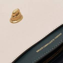 Pre Owned Coach Multicolor Leather Colorblock Rambler 16 Crossbody Bag