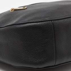 Pre Owned Coach Black Leather Chelsea Hobo