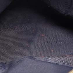 مملوكة مسبقًا Coach Navy Blue Leather Swagger 33 Tote