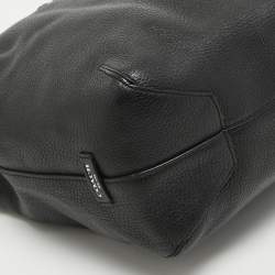 Pre Owned Coach Black Leather Bleecker Zip Tote