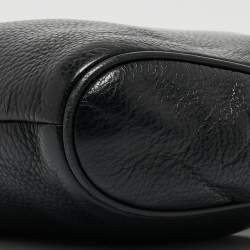 Coach Black Leather Carrie Crossbody Bag