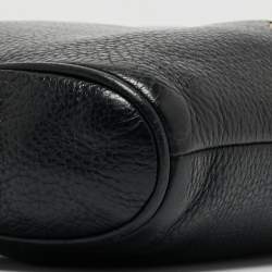 Coach Black Leather Carrie Crossbody Bag