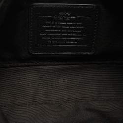 Coach Black Leather Carrie Crossbody Bag