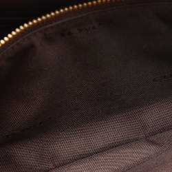 Pre Owned Coach Burgundy Leather Tabby 26 Shoulder Bag