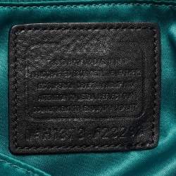 Coach Black Leather Park Hobo
