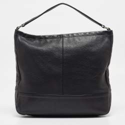 Coach Black Leather Park Hobo