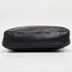 Coach Black Leather Park Hobo