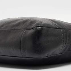 Coach Black Leather Park Hobo