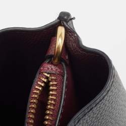 Pre Owned Coach Black Leather Willow 24 Tote