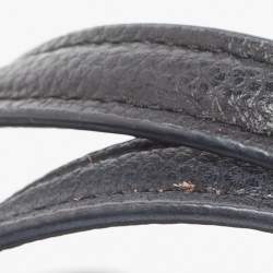 Pre Owned Coach Black Leather Willow 24 Tote