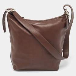 Coach Brown Leather Legacy Tassel Shoulder Bag