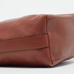 Coach Dark Brown Leather Legacy Tassel Crossbody Bag