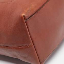 Coach Dark Brown Leather Legacy Tassel Crossbody Bag