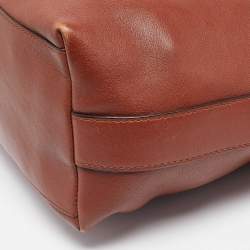 Coach Dark Brown Leather Legacy Tassel Crossbody Bag