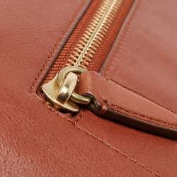 Coach Dark Brown Leather Legacy Tassel Crossbody Bag