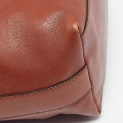 Coach Dark Brown Leather Legacy Tassel Crossbody Bag