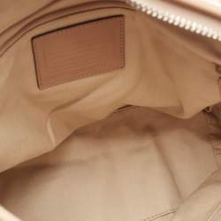 Pre Owned Coach Beige Leather Legacy Tassel Shoulder Bag