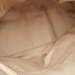 Pre Owned Coach Beige Leather Legacy Tassel Shoulder Bag