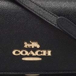 مملوكة مسبقًا حقيبة كروس كوتش ميني برين جلد أسود