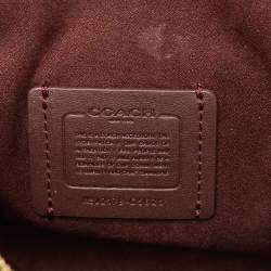 مملوكة مسبقًا حقيبة كروس كوتش ميني برين جلد أسود