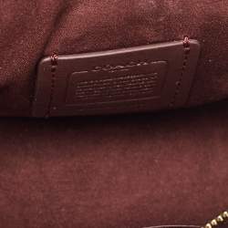 مملوكة مسبقًا حقيبة كروس كوتش ميني برين جلد أسود