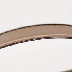 Coach Beige Signature Coated Canvas and Leather Tabby 26 Bag