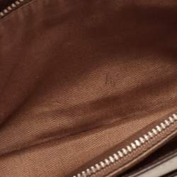 Coach Beige Signature Coated Canvas and Leather Tabby 26 Bag