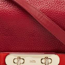Coach Multicolor Leather Small Swagger Shoulder Bag