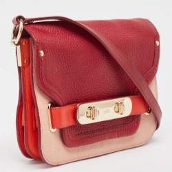Coach Multicolor Leather Small Swagger Shoulder Bag