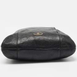 Coach Black Leather Scout Hobo