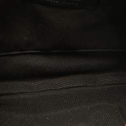 Pre Owned Coach Beige/Black Signature Coated Canvas and Leather Ellie File Crossbody Bag