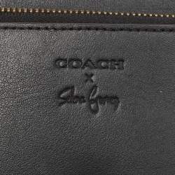 Coach x Selena Black Leather Hayden Crossbody Bag