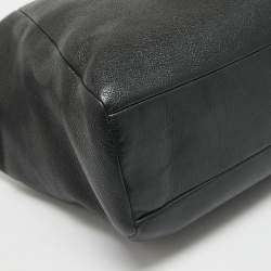 Coach Black Leather Kelsey Satchel