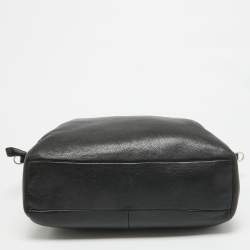 Coach Black Leather Kelsey Satchel