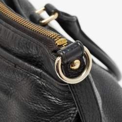 Coach Black Leather Morgan Tote