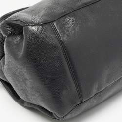 Coach Black Leather Morgan Tote