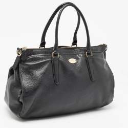 Coach Black Leather Morgan Tote