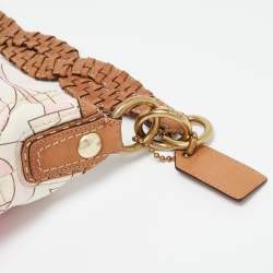 Coach Multicolor Signature Canvas Hobo